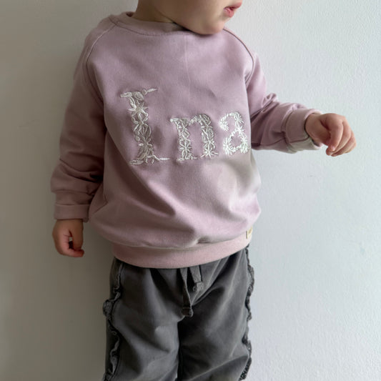 Otroški pulover z imenom