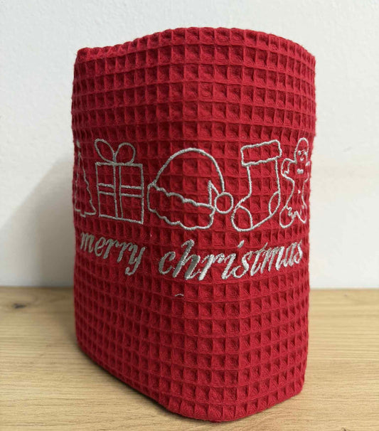 Kuhinjska krpa - svetlo rdeča